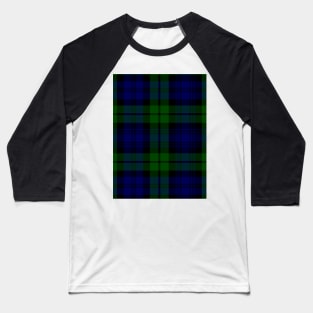 Clan Campbell Tartan Baseball T-Shirt